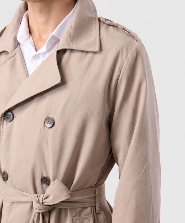 Chaqueta Trench Coat Unicolor
