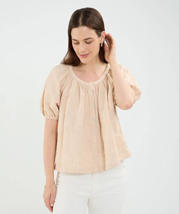 Blusa con Bordado Botánico image number null