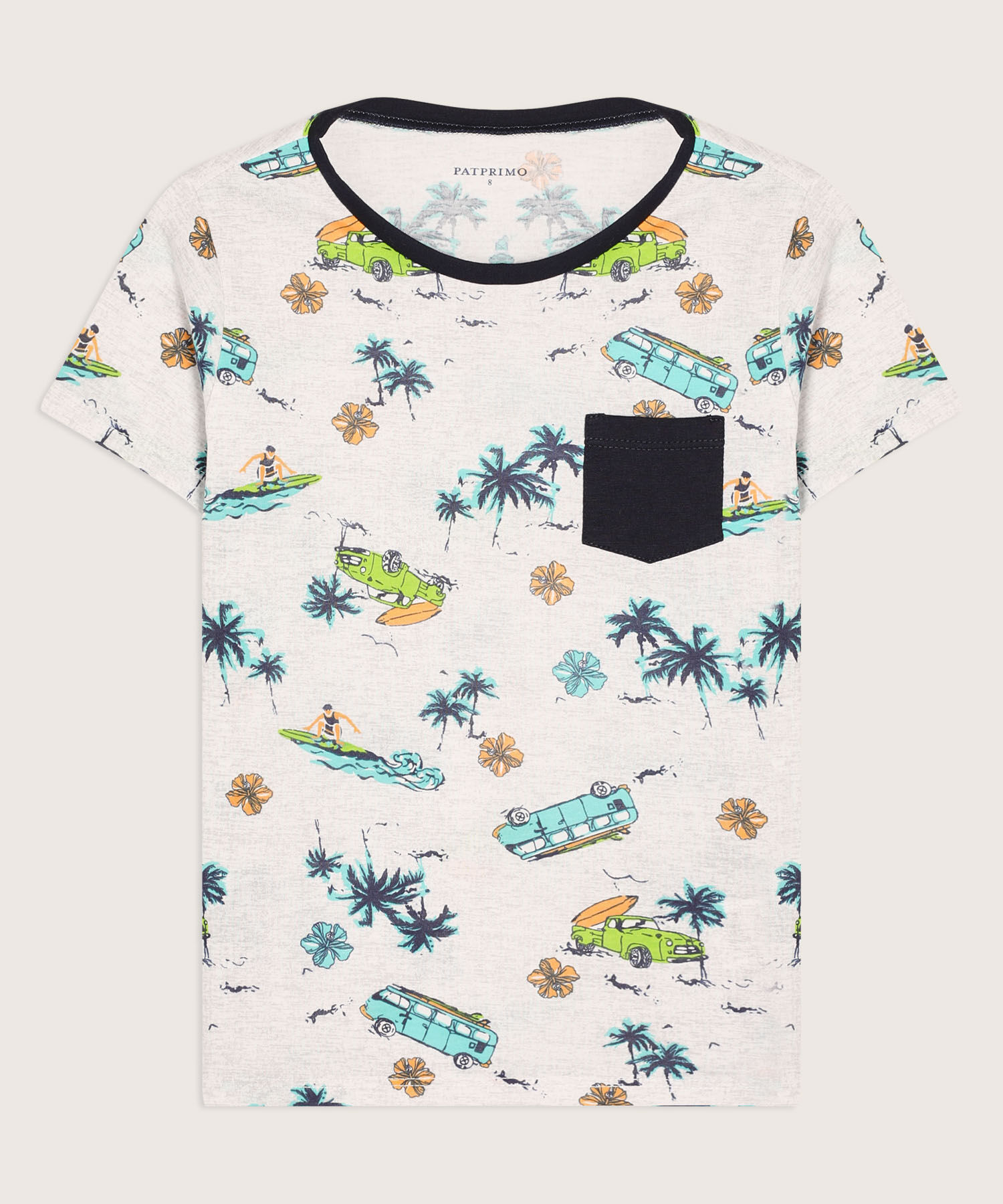 Pijama Camiseta Estampada