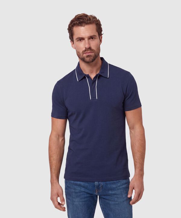 Polo Con Detalle En Cuello Para Hombre image number null