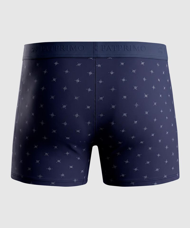 B&oacute;xer Ajustado Estampado Para Hombre