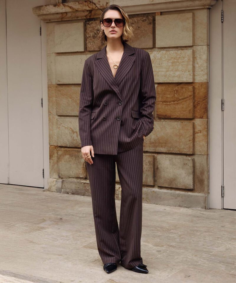 Pantal&oacute;n Sastre Bota Ancha Para Mujer