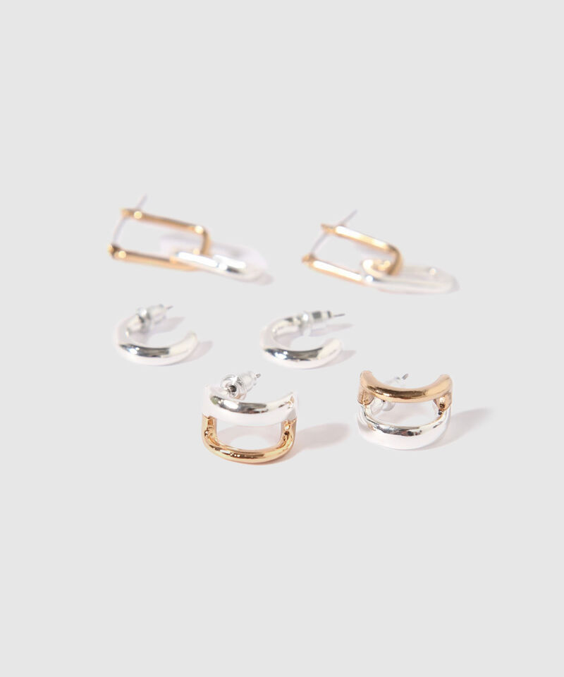 Aretes Set X 3 Pares