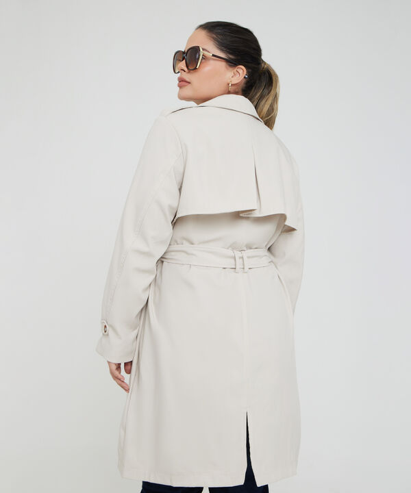 Chaqueta Tipo Trench Con Doble Abotonadura image number null