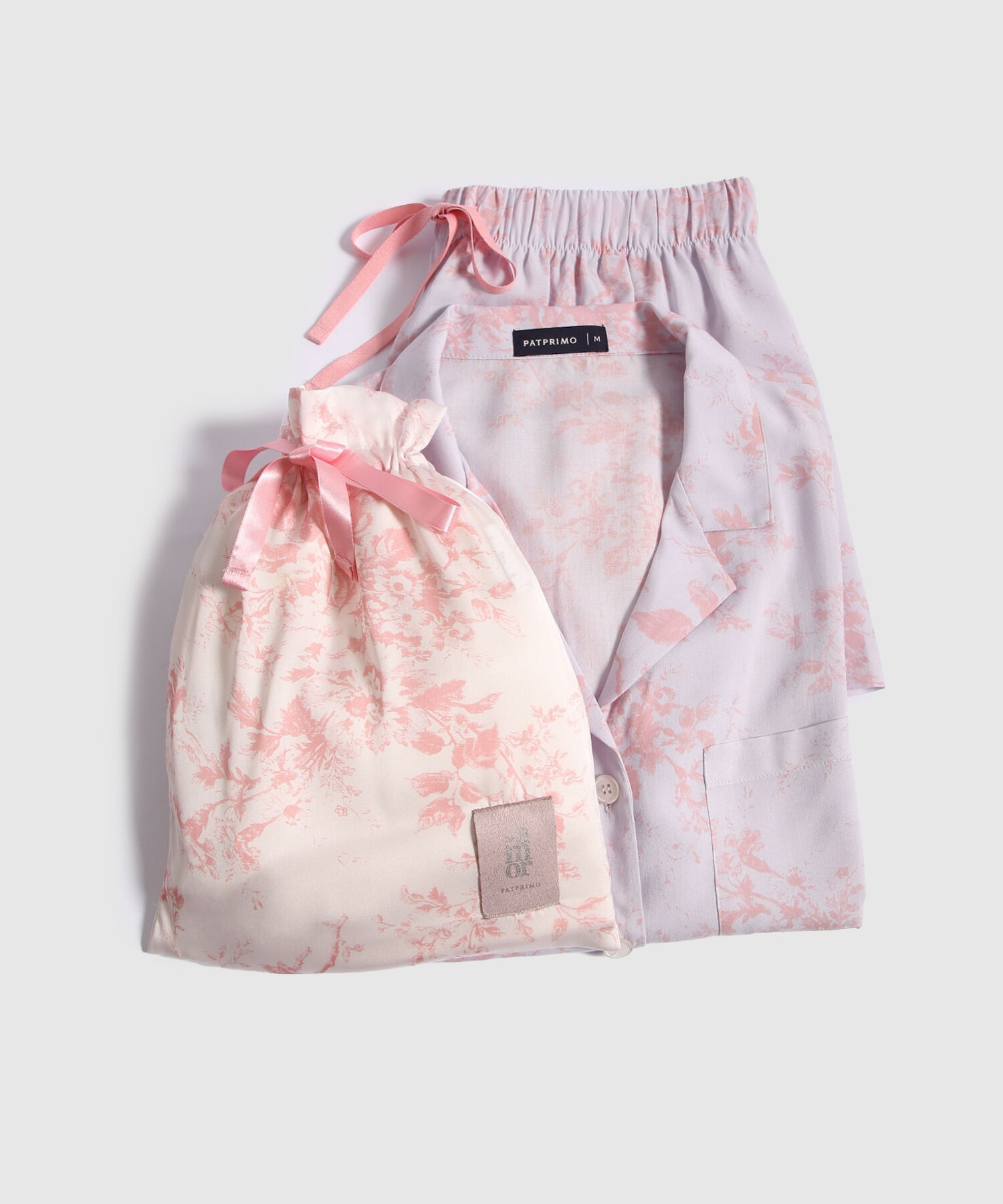 Pijama Camisa Resort Manga Corta Con Short Estampado