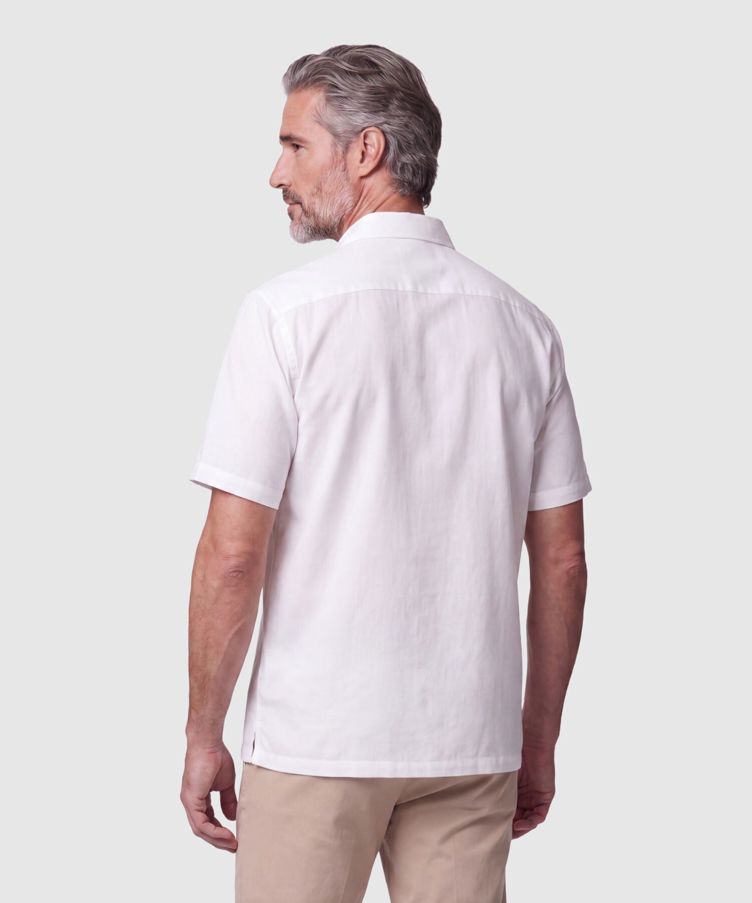Camisa Guayabera Manga Corta Para Hombre