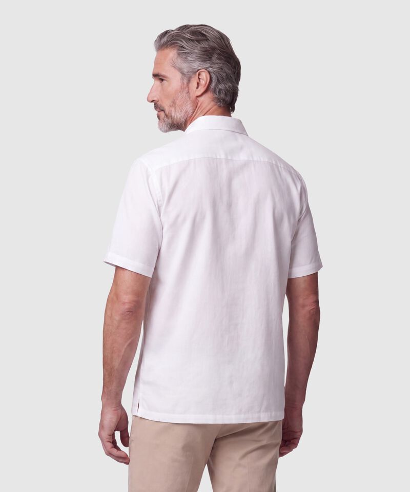 Camisa Guayabera Manga Corta Para Hombre