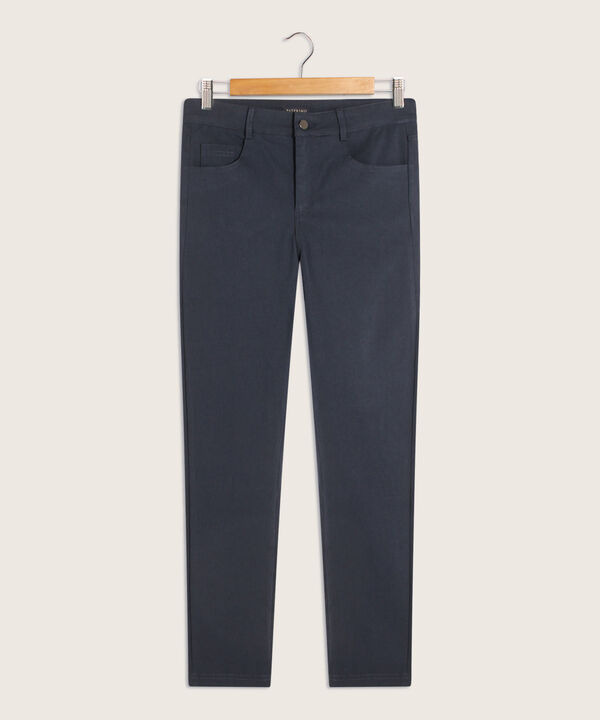 Pantalon 5 Bolsillos Unicolor En Drill