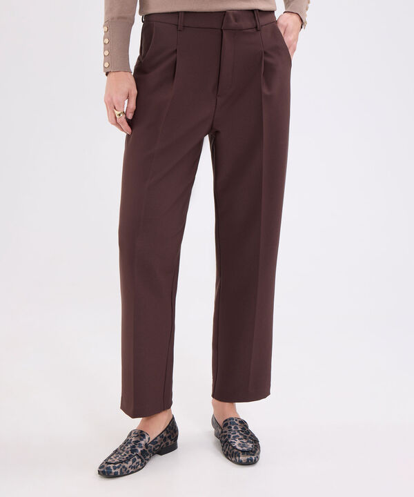 Pantalon unicolor para mujer image number null