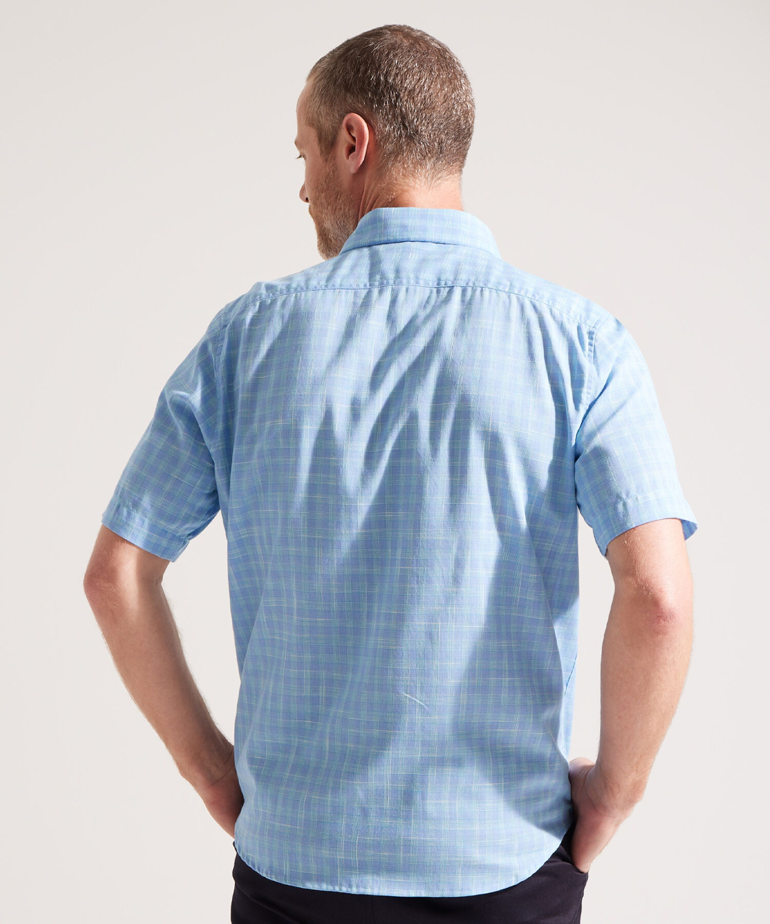Camisa a Cuadros con Bolsillo