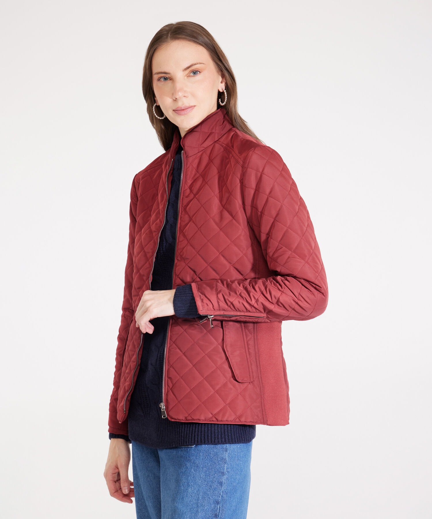 Chaqueta Acolchada Manga Larga