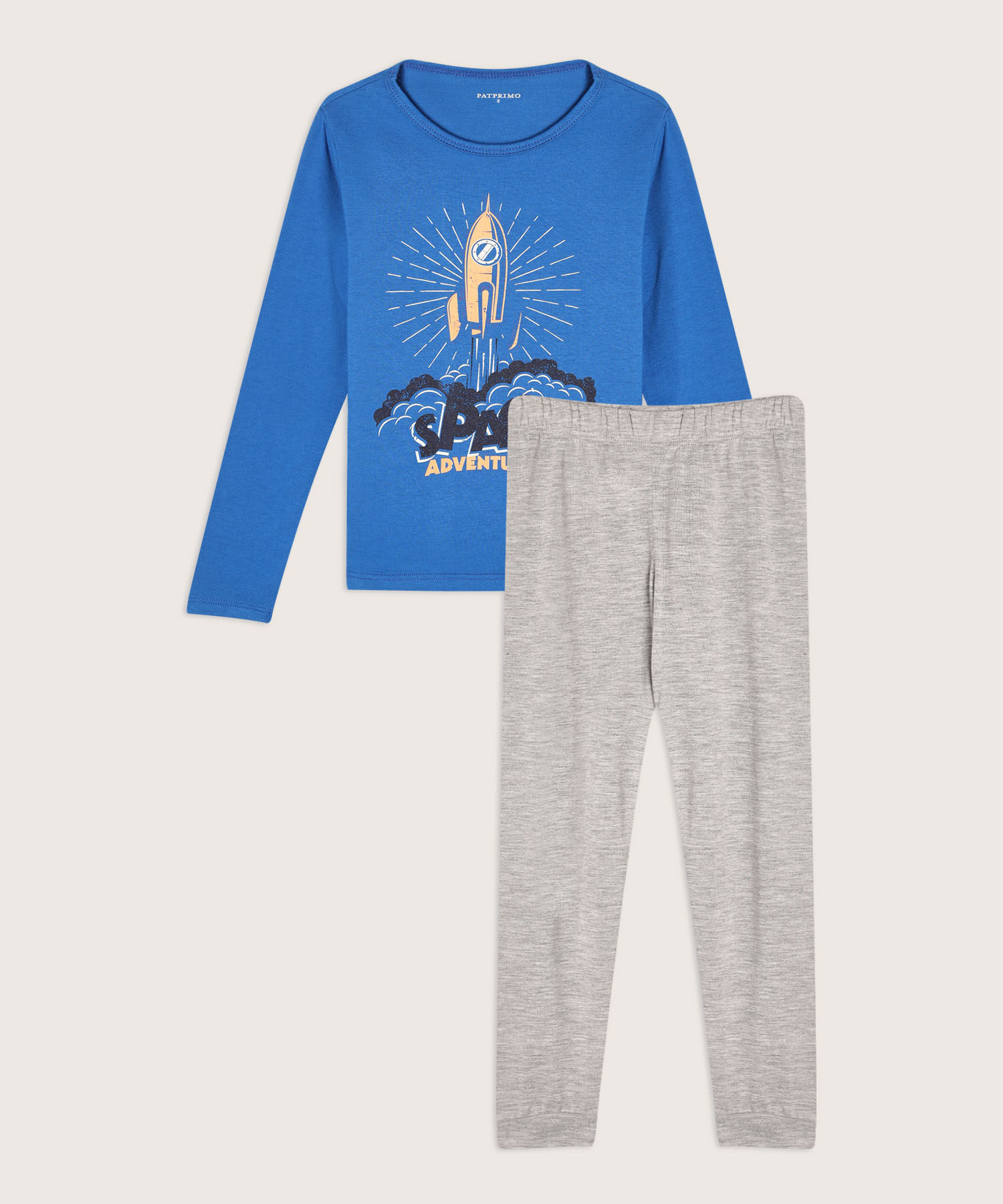 Pijama Camiseta Manga Larga