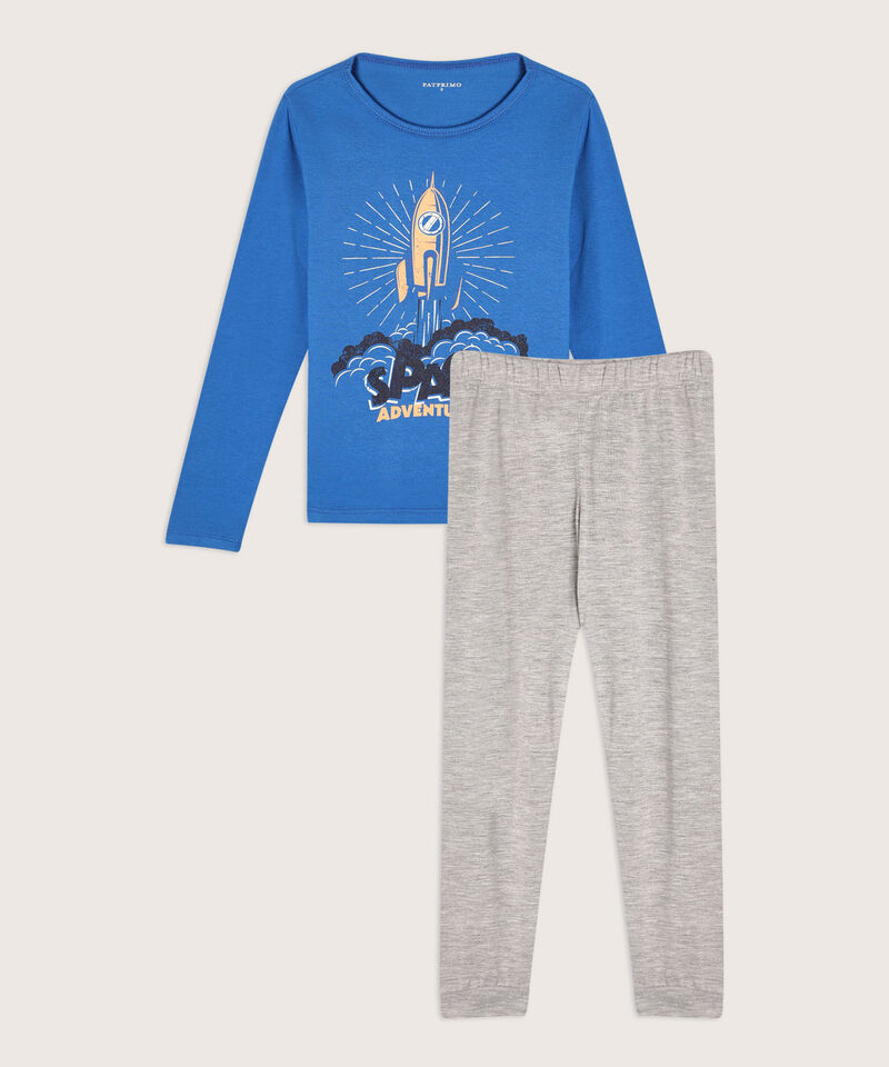 Pijama Camiseta Manga Larga