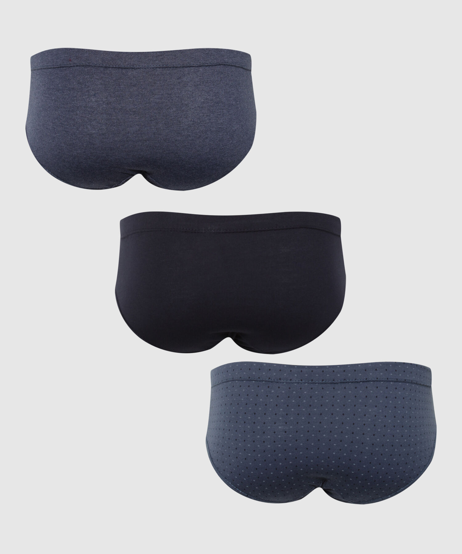 Pack X3 Pantaloncillos Cl&aacute;sico Unicolor Y Estampado, Surtido2, hi-res