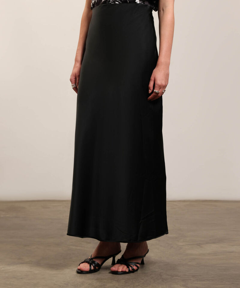 Falda Larga Minimalista para Mujer