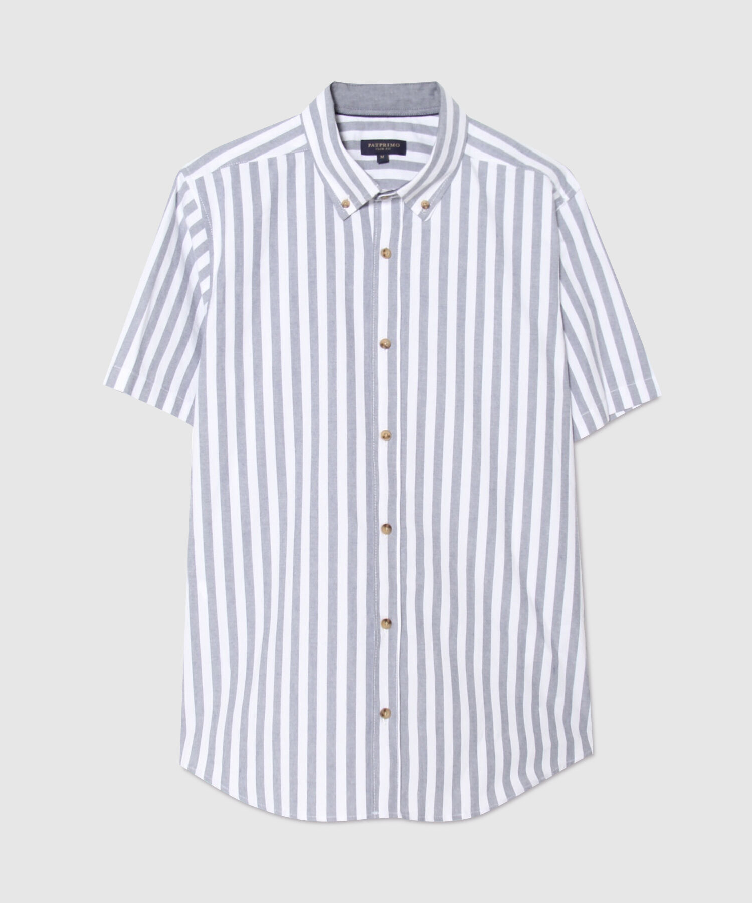 Camiseta con Estampado de Rayas
