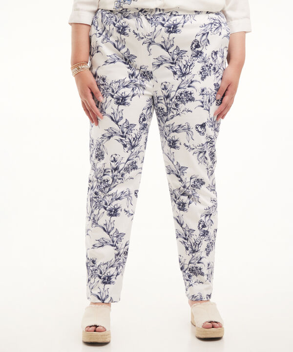 Pantalón Chino Estampado