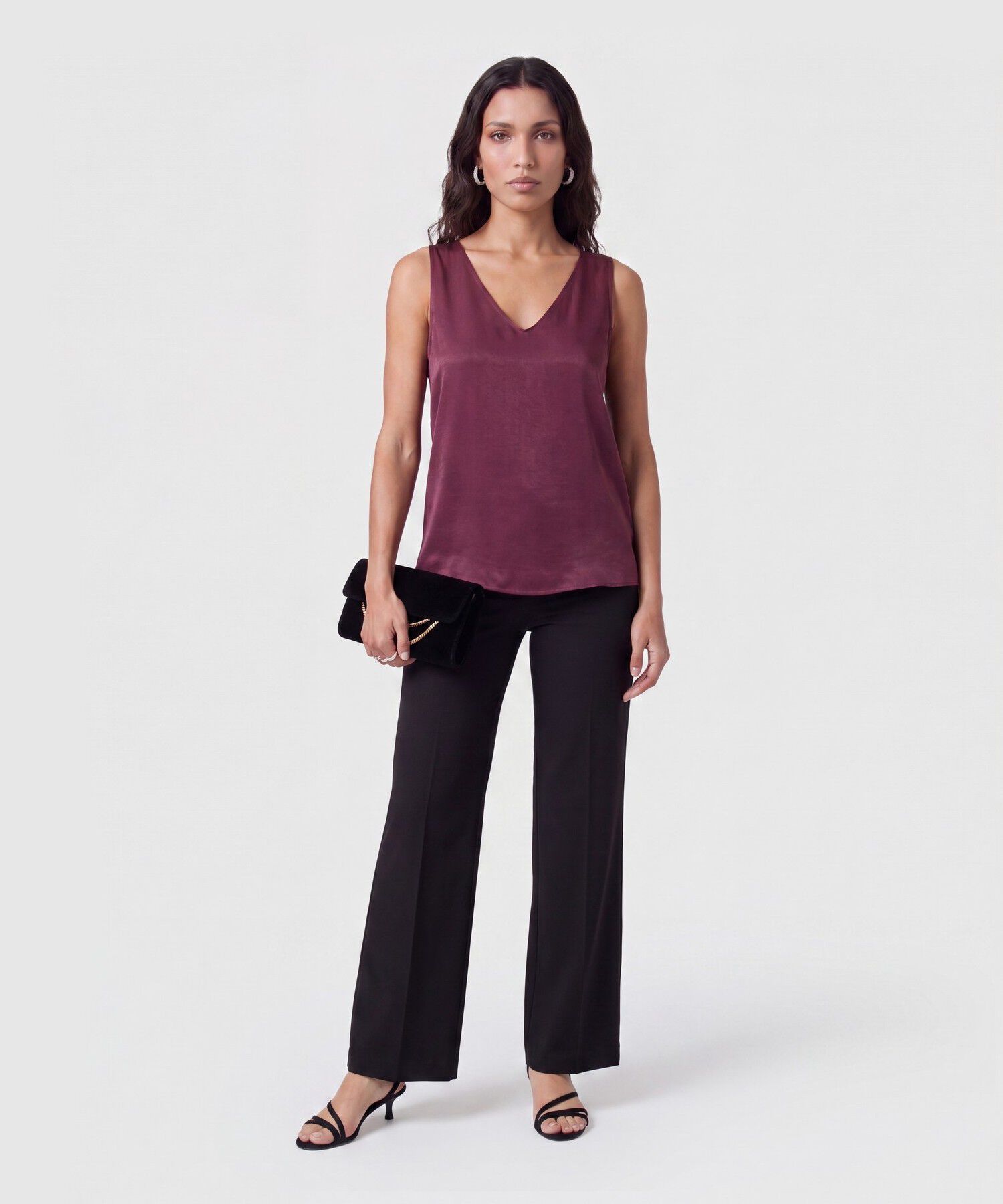 Blusa Esqueleto Unicolor Para Mujer