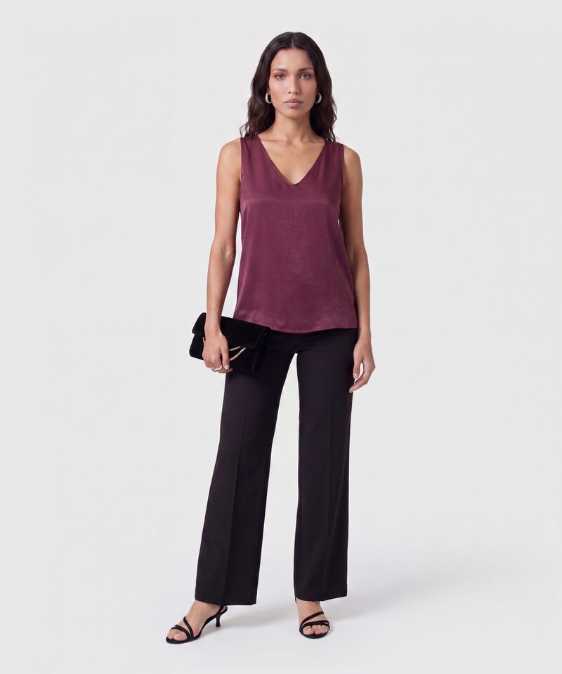 Blusa Esqueleto Unicolor Para Mujer
