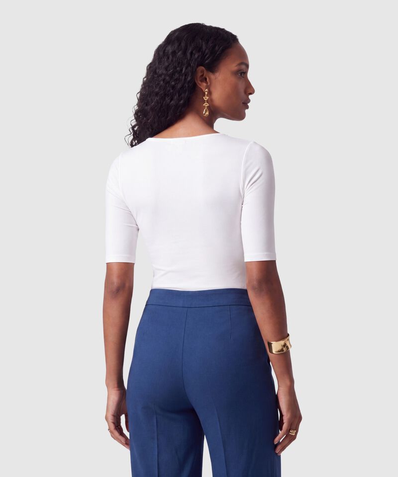 Camiseta De Cuello Bandeja Para Mujer