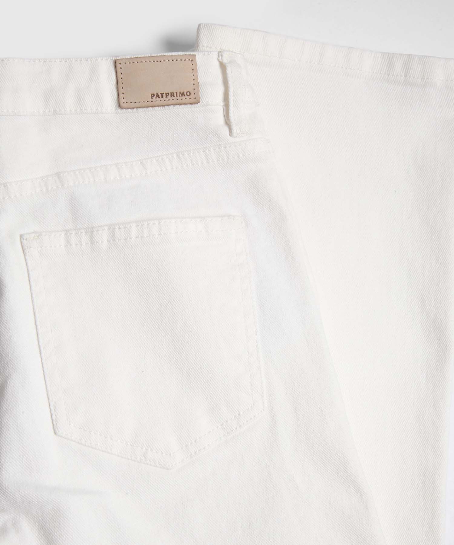 Jeans Cropped Flare Off White 