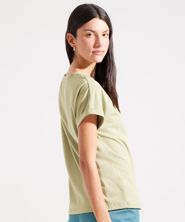 Camiseta Estampada con Guardapolvos