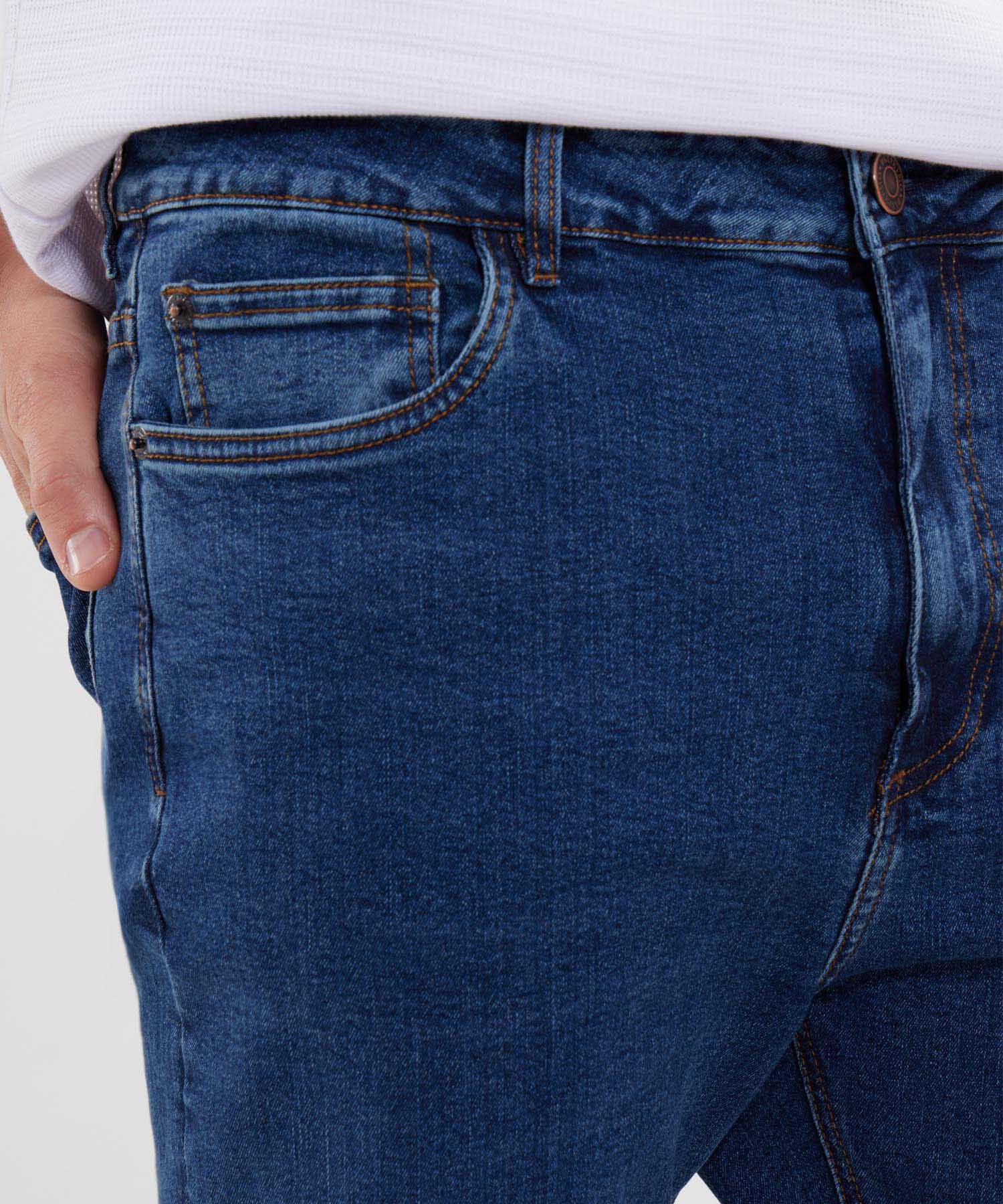 Jean Skinny Tono Azul Medio
