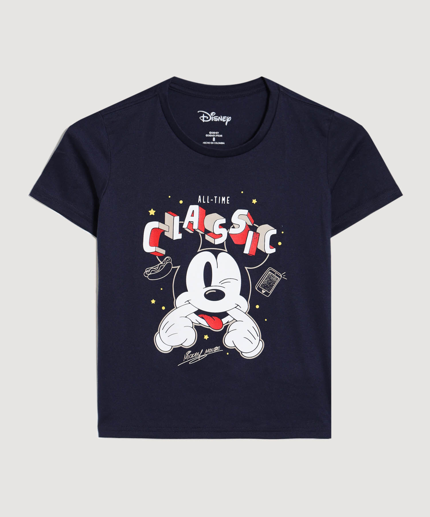 Pijama Manga Larga Estampada Para Niños