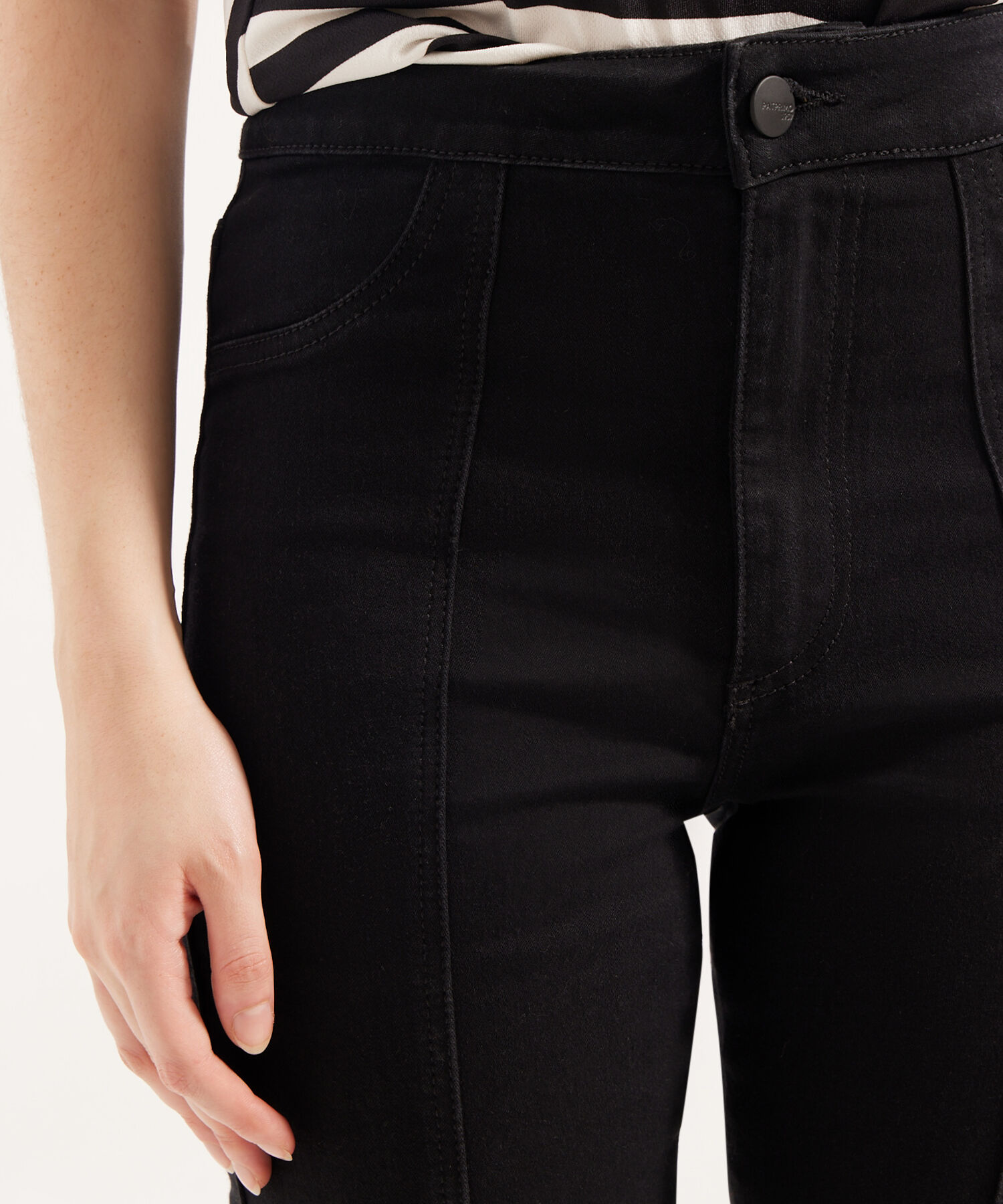 Jeggings Tiro Alto Tono Negro