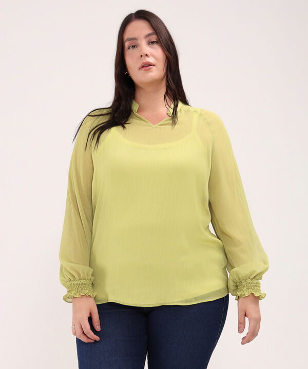 Blusa Con Lurex image number null