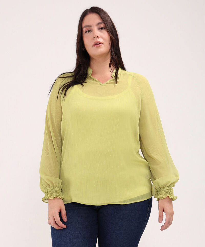 Blusa Con Lurex