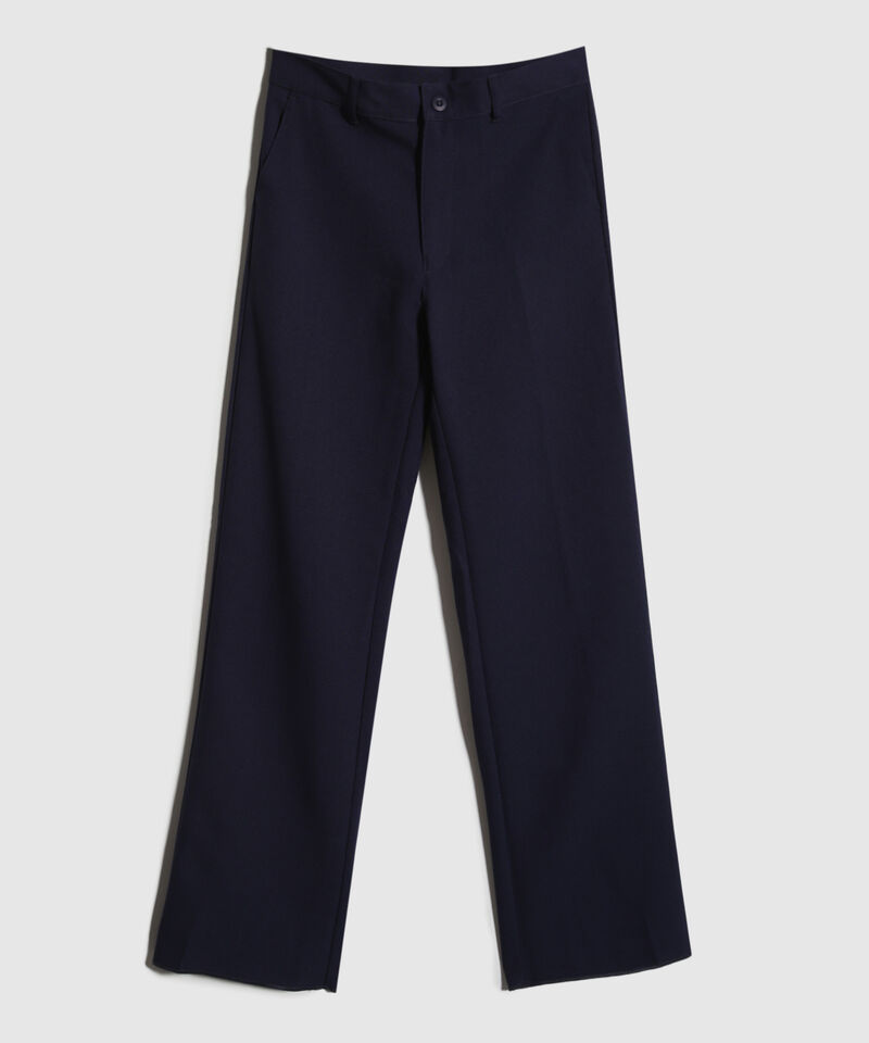 Pantalón Clásico Niño Sin Prenses Unicolor