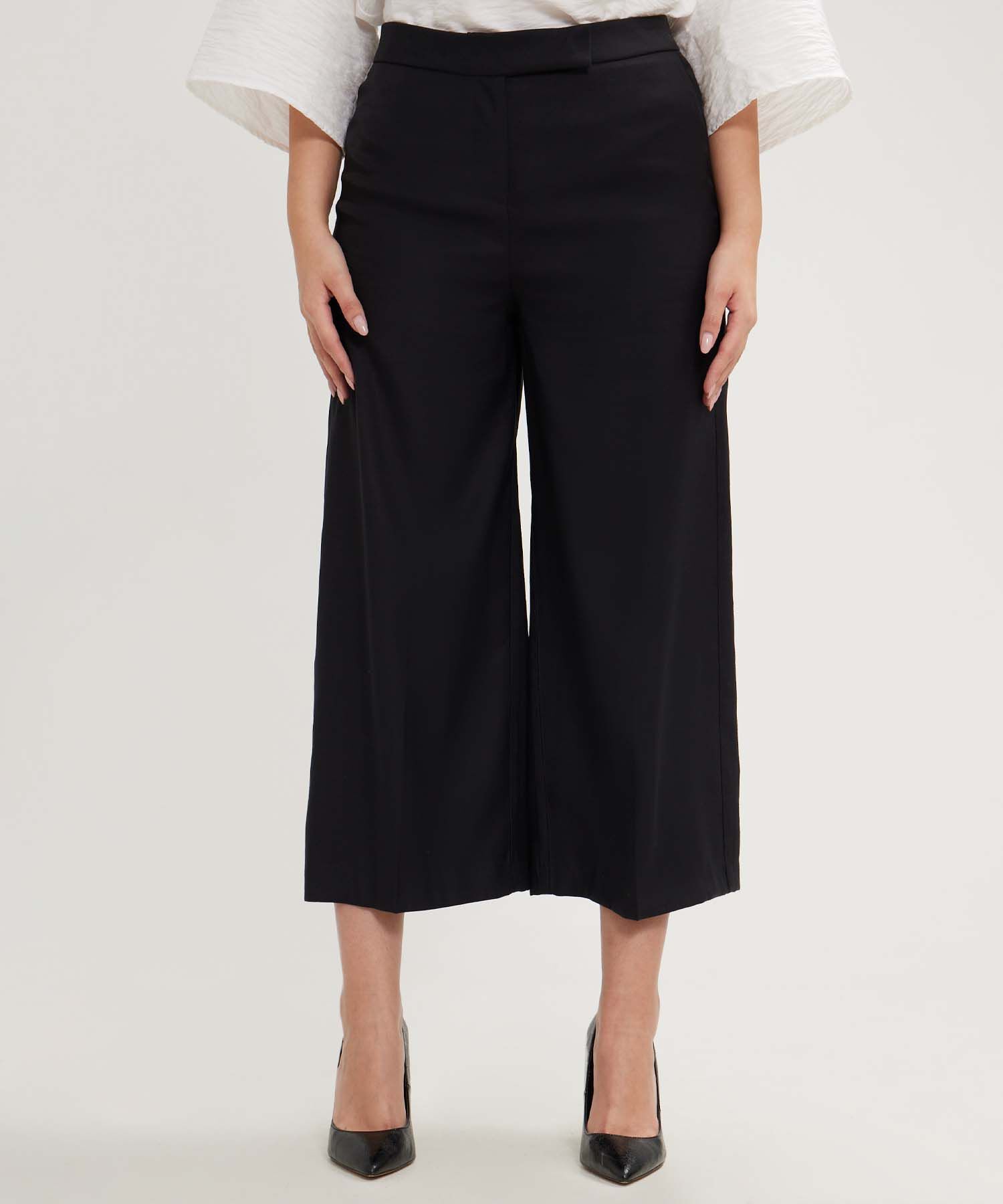 Pantalon Culotte Unicolor