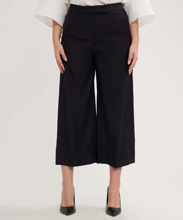 Pantalon Culotte Unicolor image number null