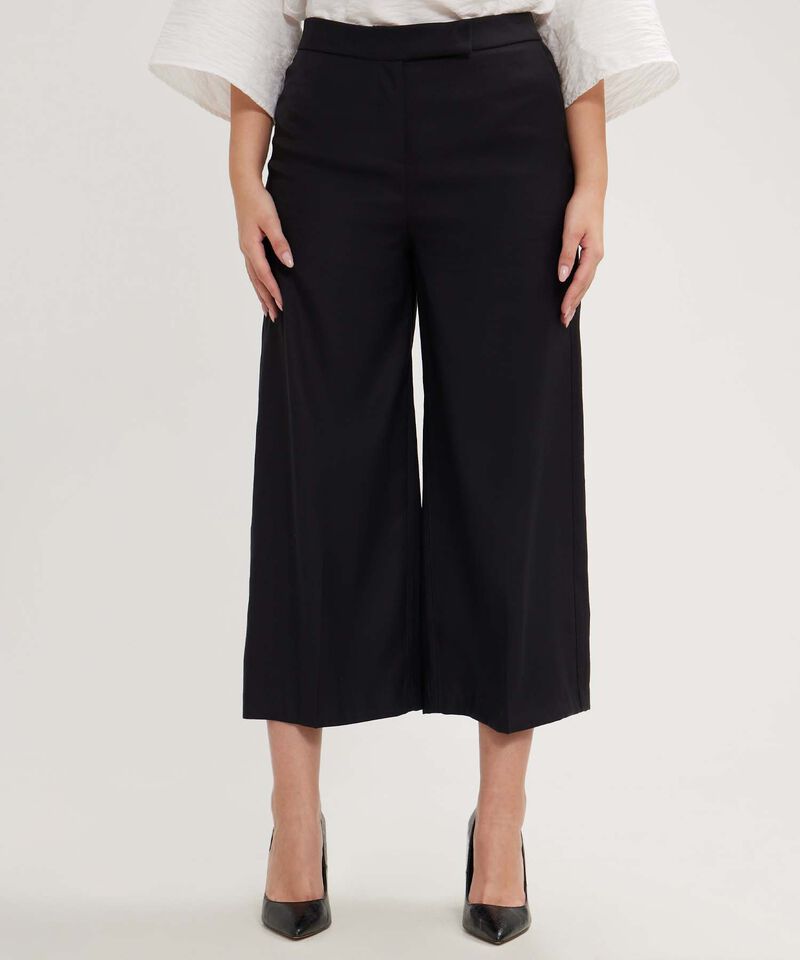 Pantalon Culotte Unicolor