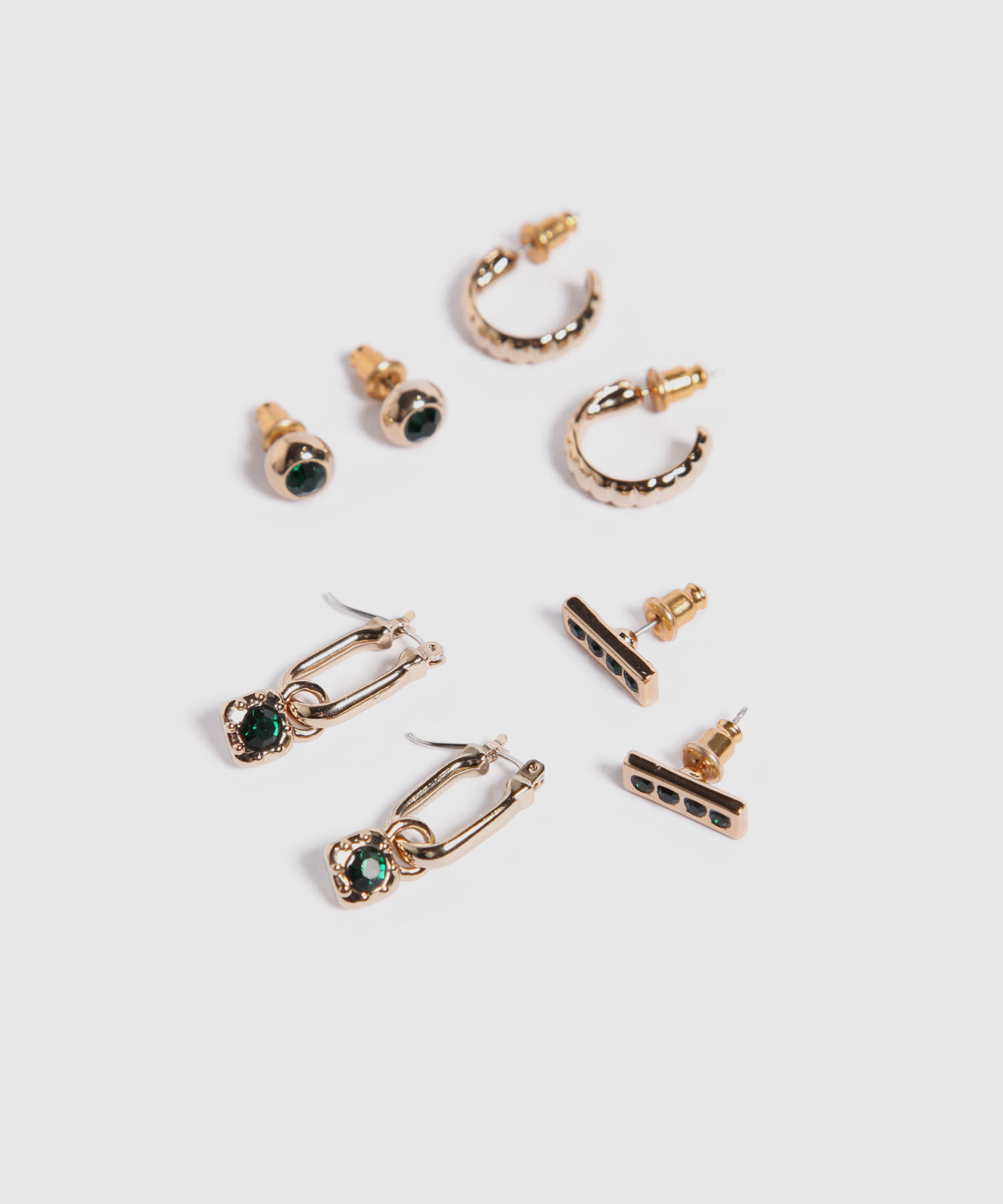 Aretes Set X 6 Pares De Aretes Ref. Kf231-0129-1
