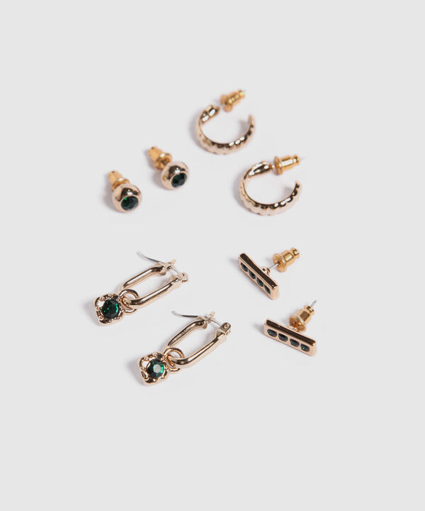 Aretes Set X 6 Pares De Aretes Ref. Kf231-0129-1 image number null