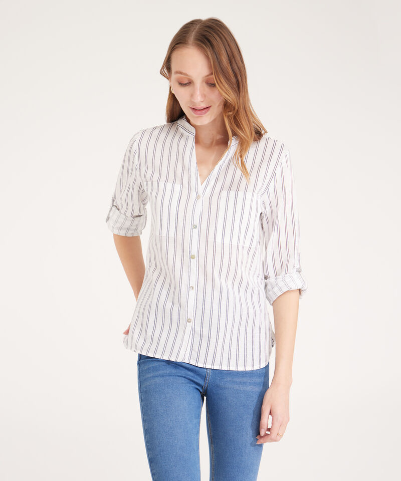 Blusa Manga Larga  Estampada