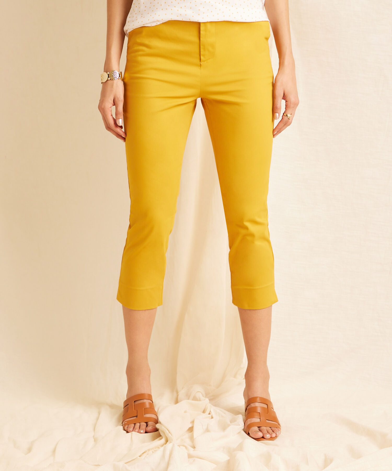 Pantalon Capri Unicolor