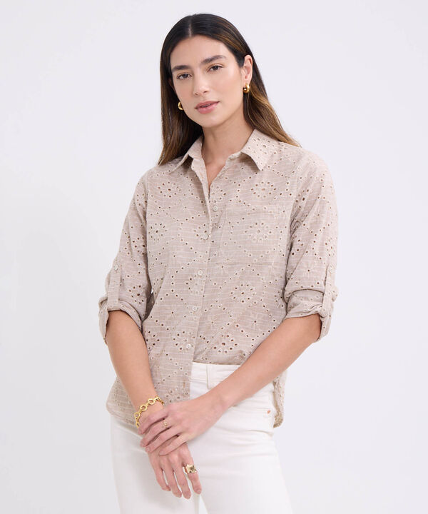 Camisa manga larga para mujer image number null