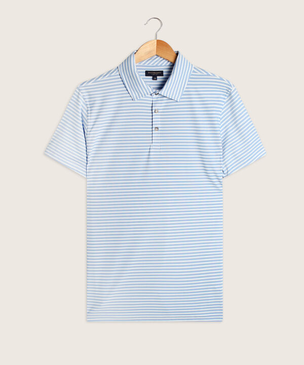 Polo Prete&ntilde;ida De Rayas Cuello Maquina