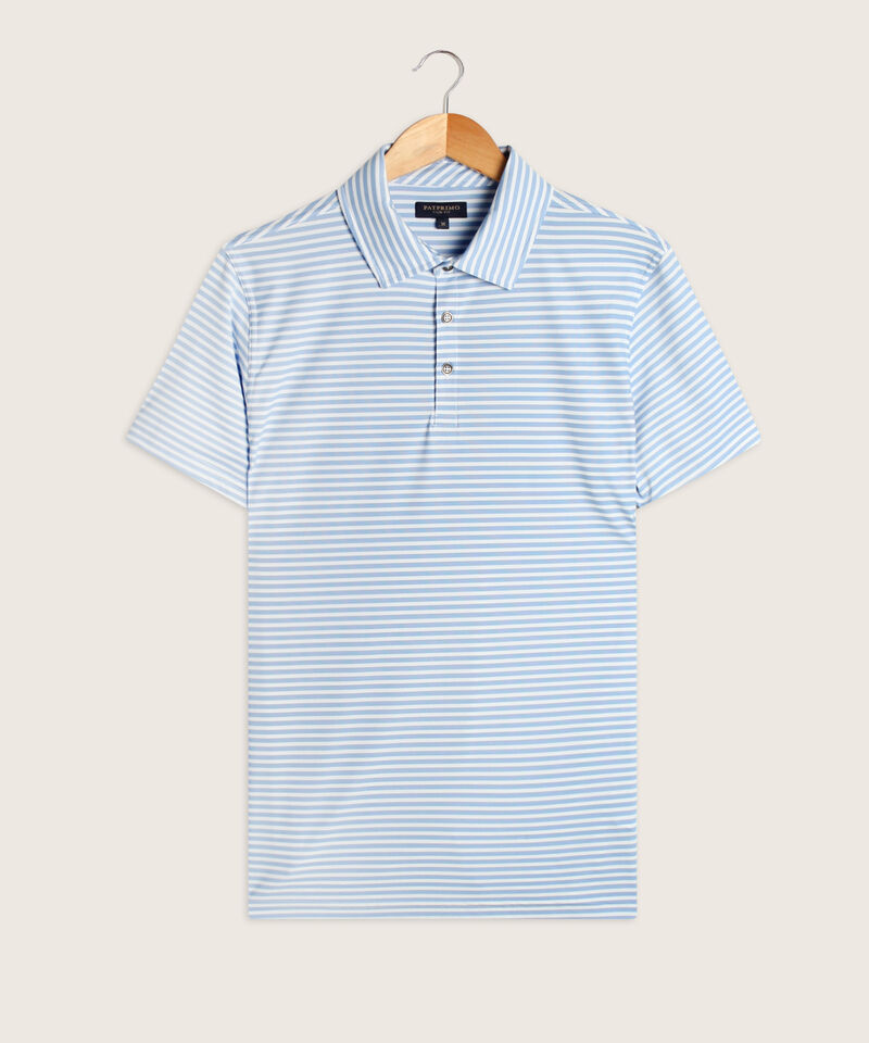 Polo Prete&ntilde;ida De Rayas Cuello Maquina