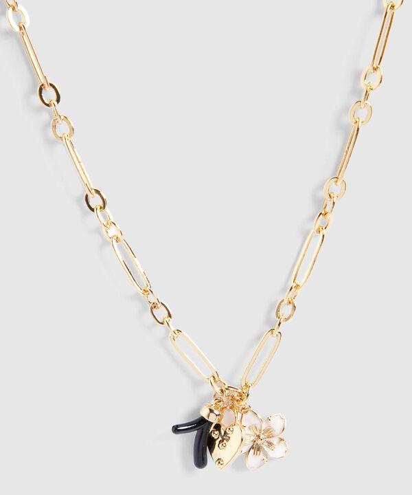 Collar Dorado con Dijes image number null