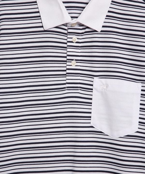 Polo Cuello Duro con Franjas image number null