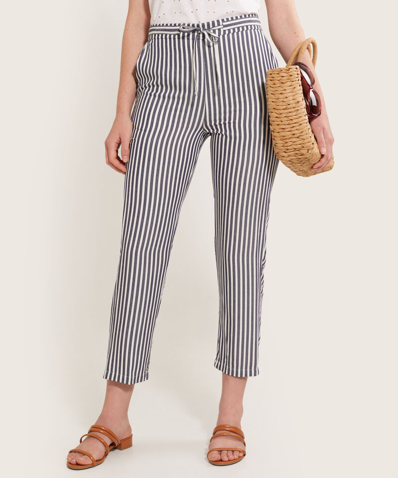 Pantalón Fluido  Preteñido    Fit Missy
