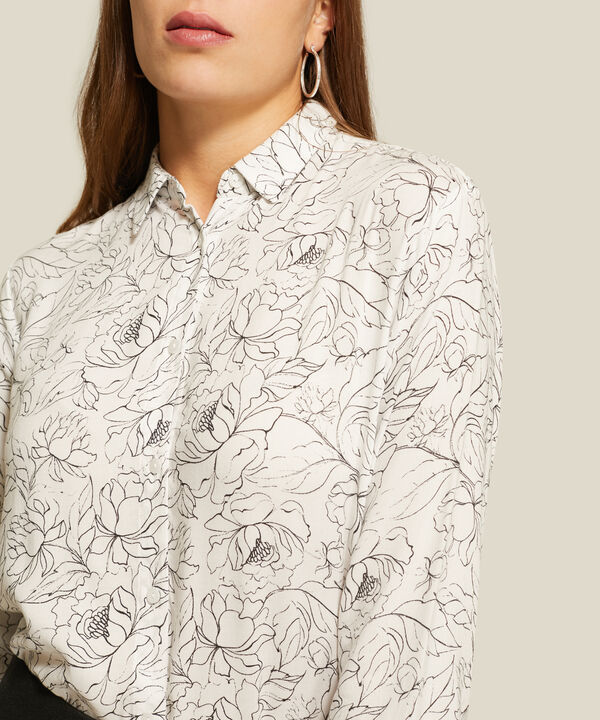 Camisa Manga ¾ Estampada image number null