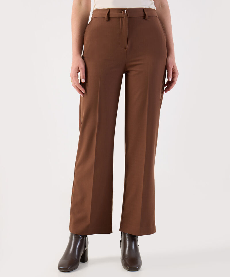 Pantalón Sastre Cropped Clásico Urbano