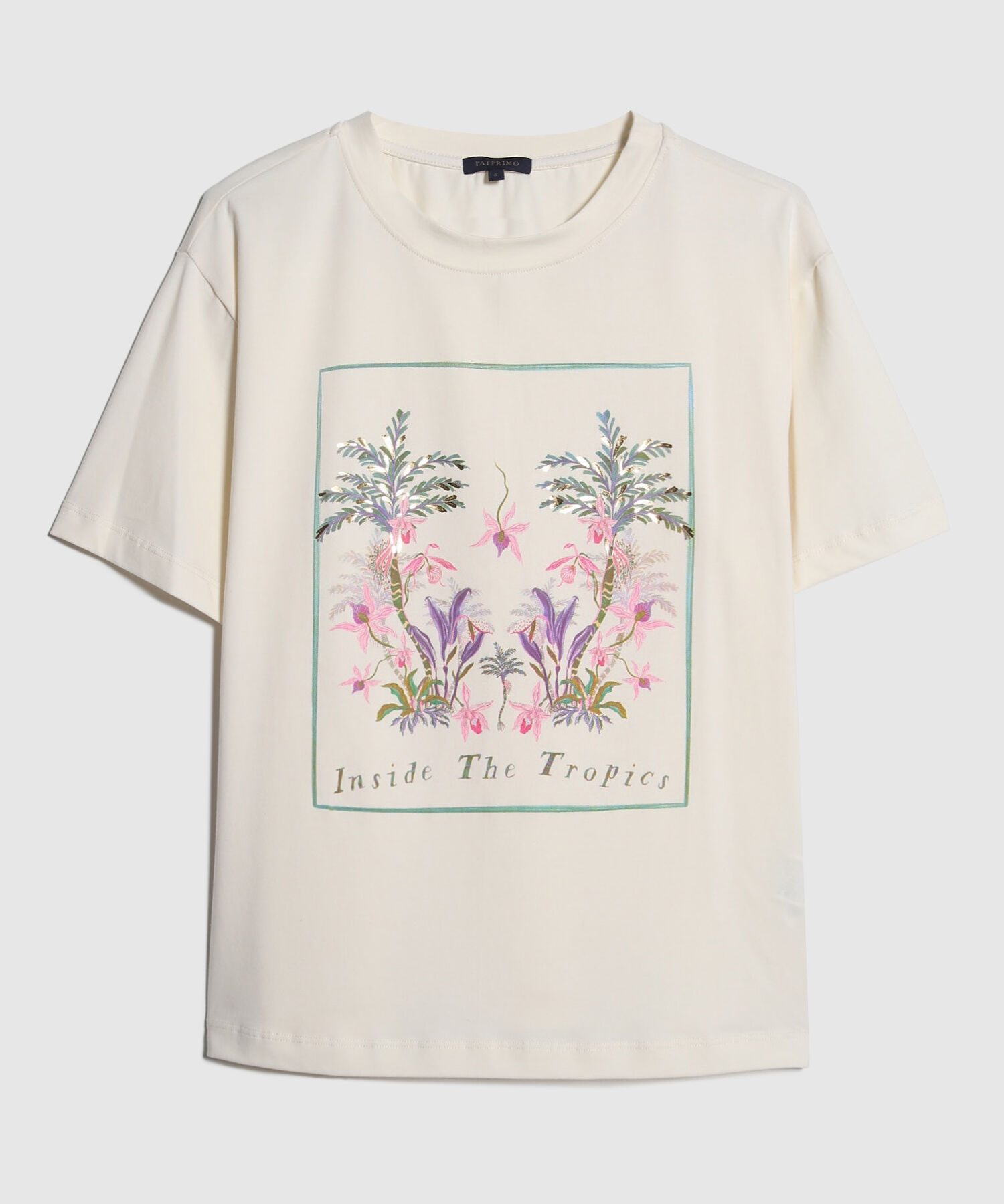 Camiseta Unicolor Con Screen