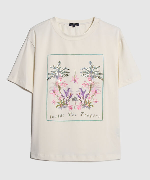 Camiseta Unicolor Con Screen