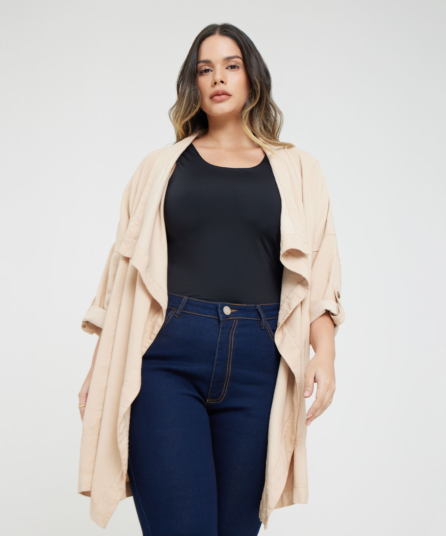 Chaqueta Manga Larga Con Charretera